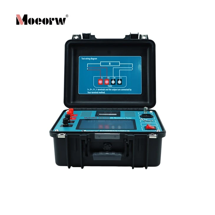 DC Winding Resistance Tester Transformer Meter