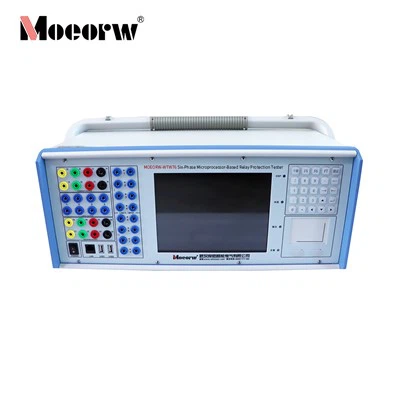 Six-Phase Microprocessor-Based Relay Protection Tester